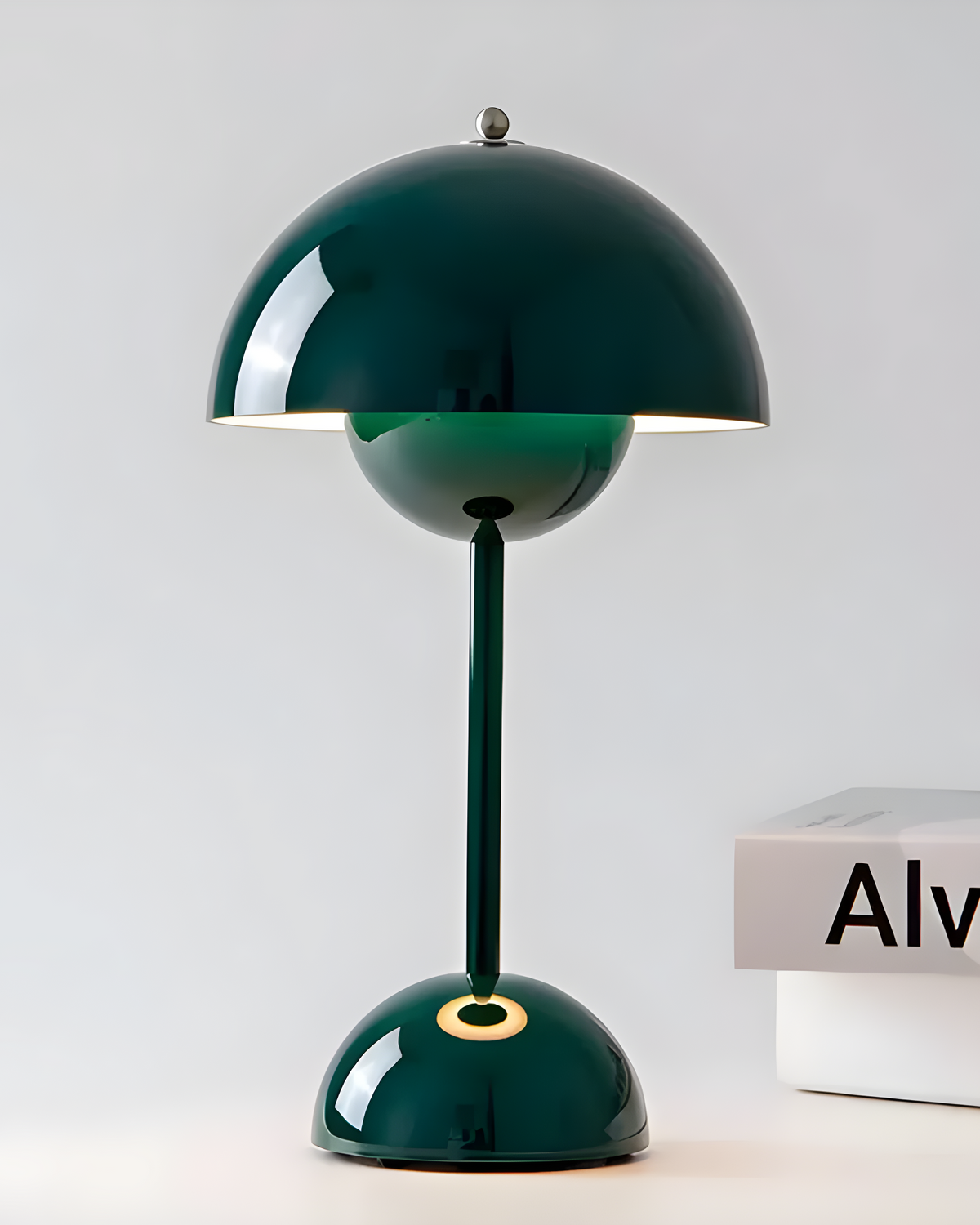 Oplaadbare Tafellamp Scandinavisch - Draadloos Touch Dimbaar, 28 cm