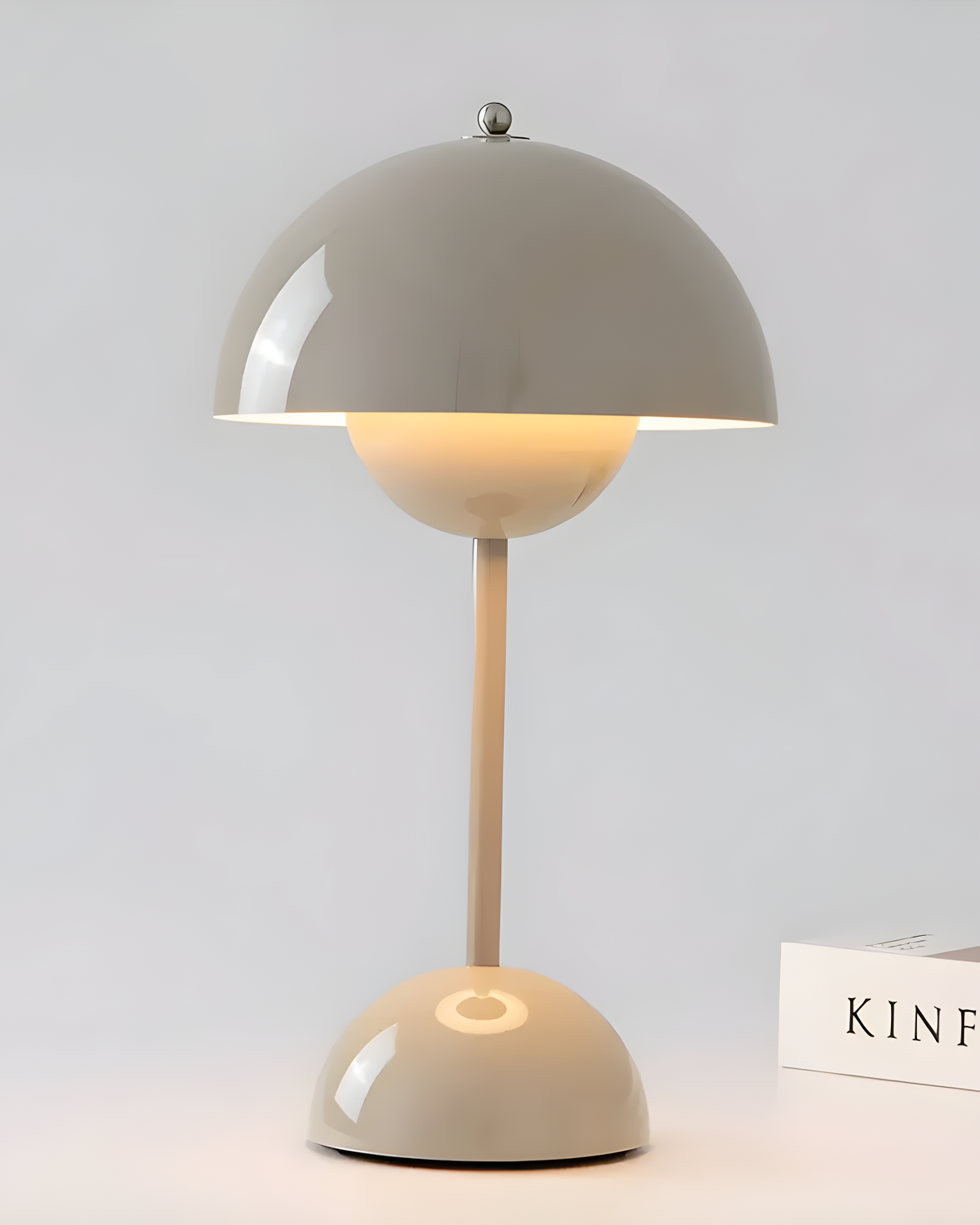 Oplaadbare Tafellamp Scandinavisch - Draadloos Touch Dimbaar, 28 cm
