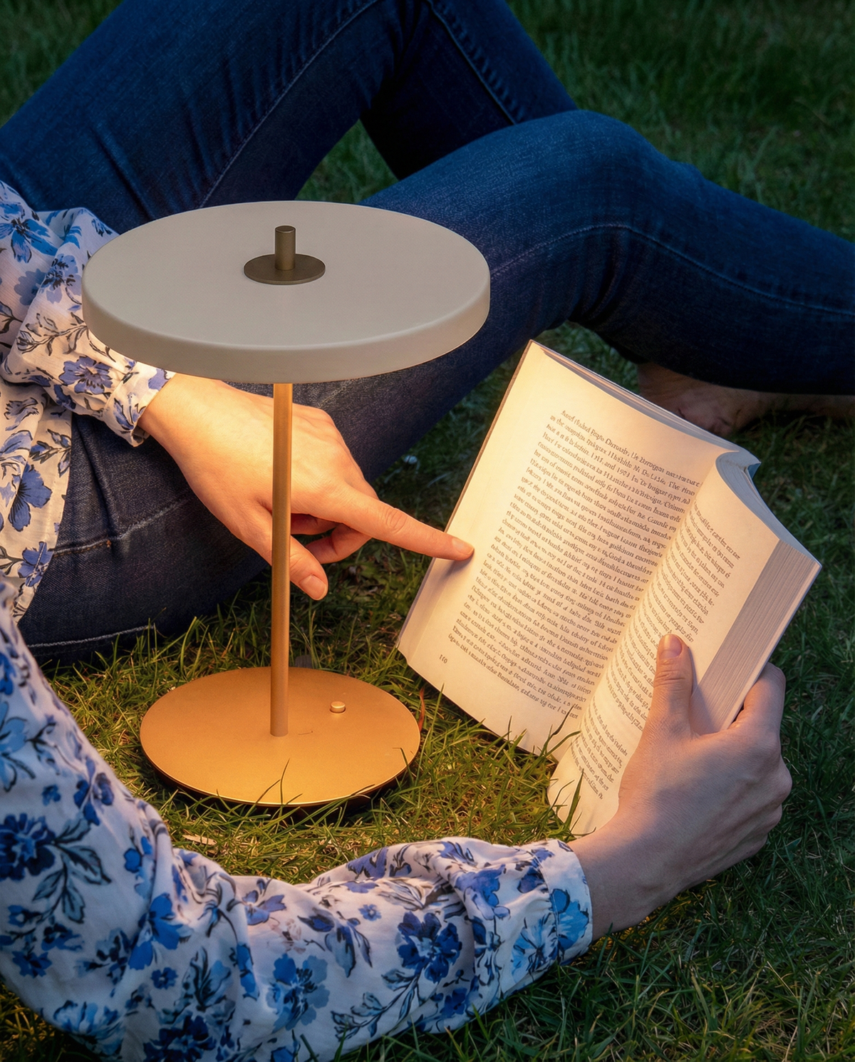 SKEN — Lampe de Table Sans Fil Rechargeable Design