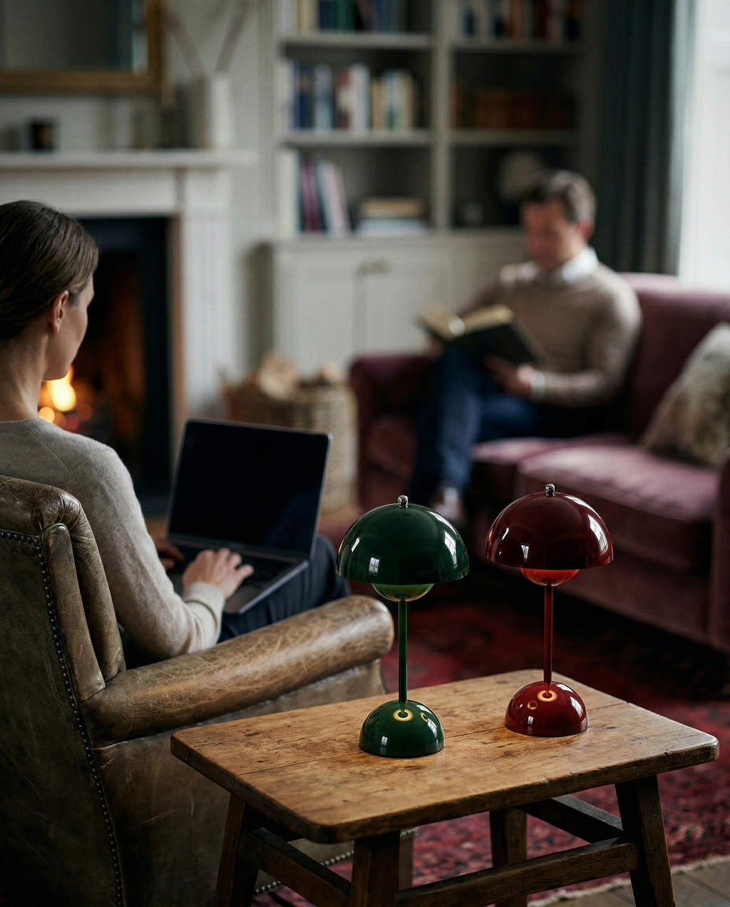 ODEN — Lampe de Table Sans Fil Rechargeable pour Chambre et Chevet