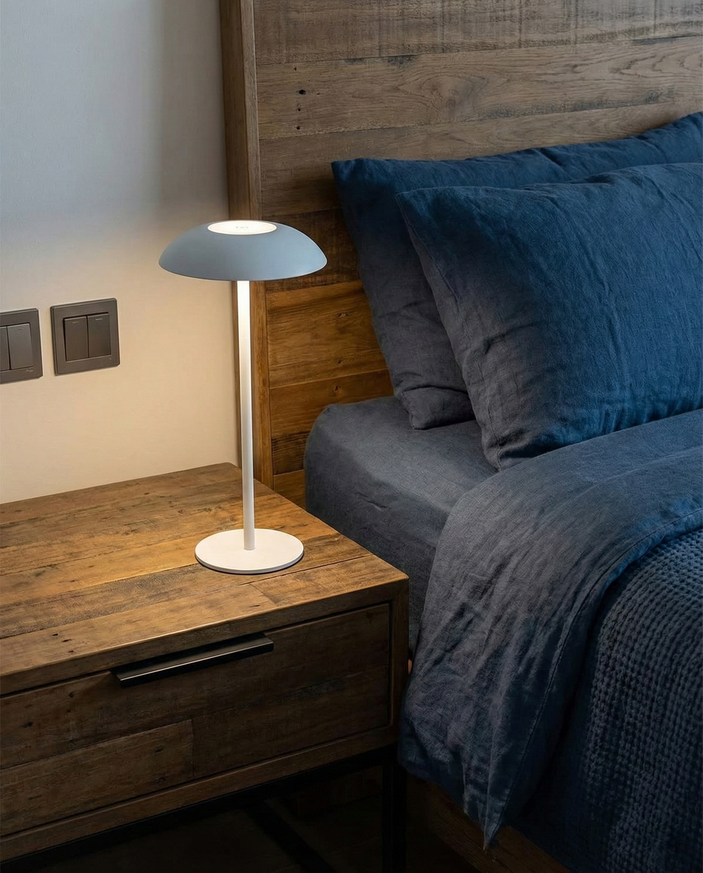 OSLO — Lampe de Table Sans Fil Rechargeable pour Chambre et Chevet