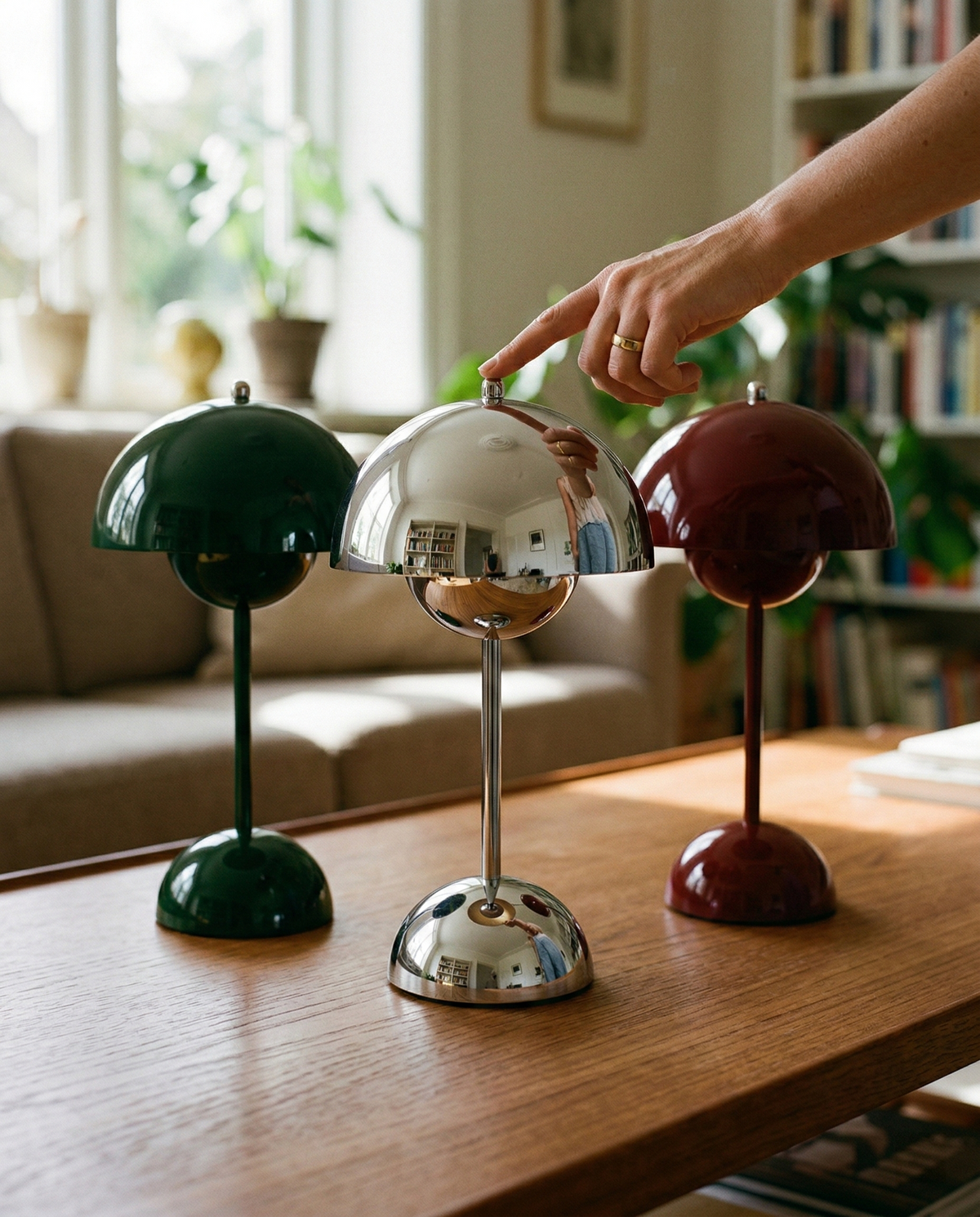 ODEN — Lampe de Table Sans Fil Rechargeable pour Chambre et Chevet