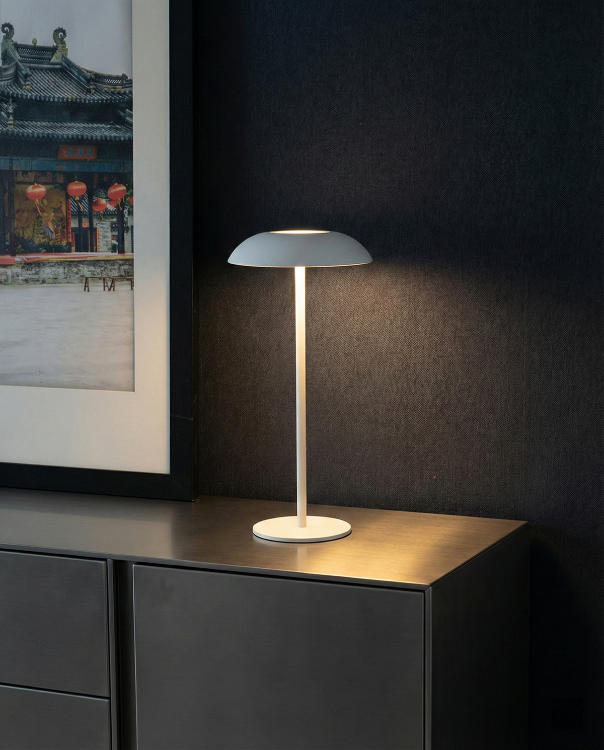 OSLO — Lampe de Table Sans Fil Rechargeable pour Chambre et Chevet