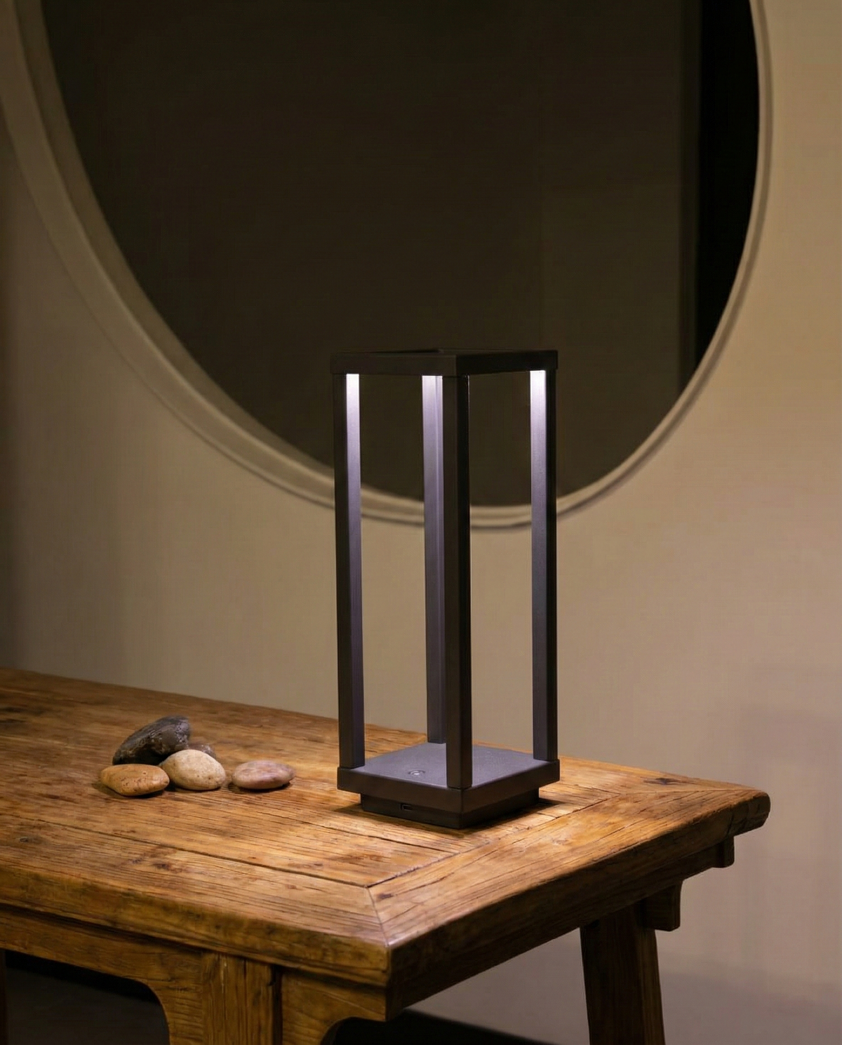 SORA — Lampe de Table Sans Fil Rechargeable pour Salon et Bureau