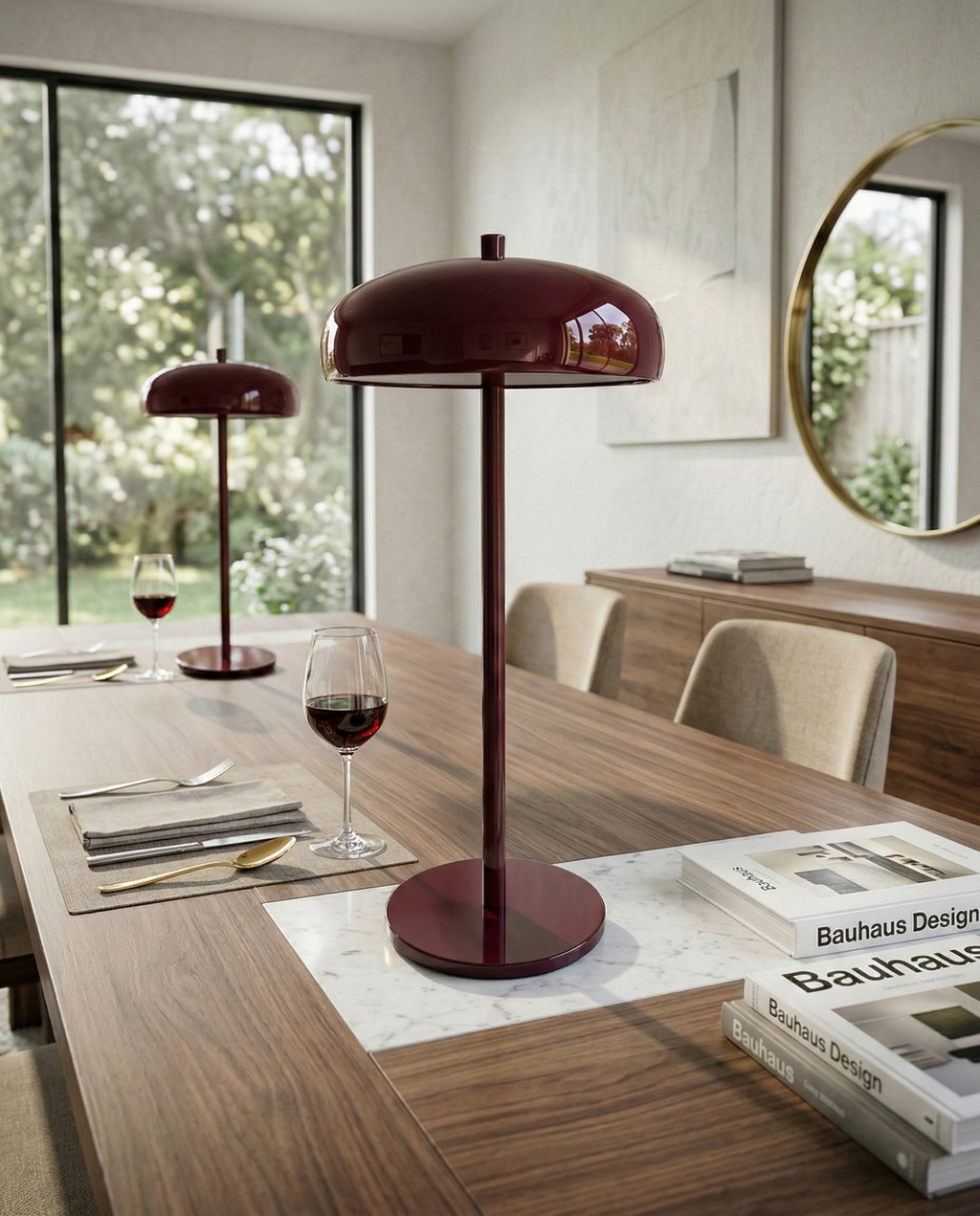 NARI — Lampe de Table Sans Fil Rechargeable pour Chambre et Chevet
