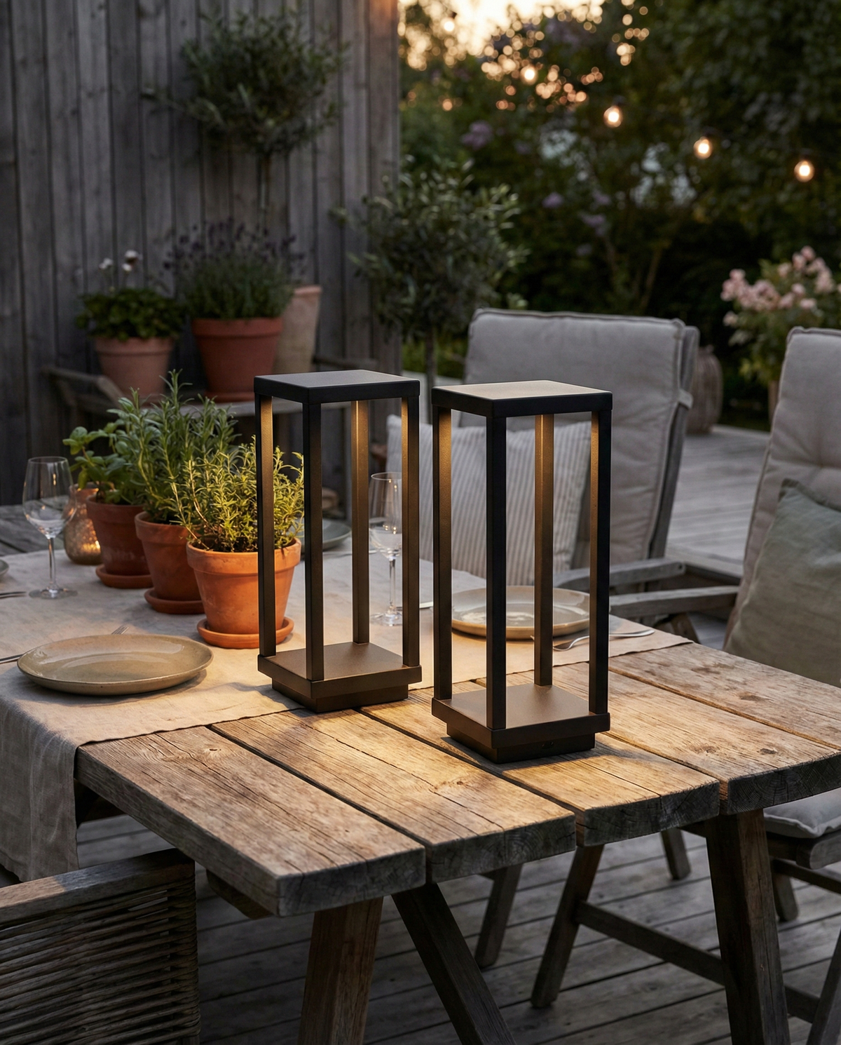 SORA — Lampe de Table Sans Fil Rechargeable pour Salon et Bureau