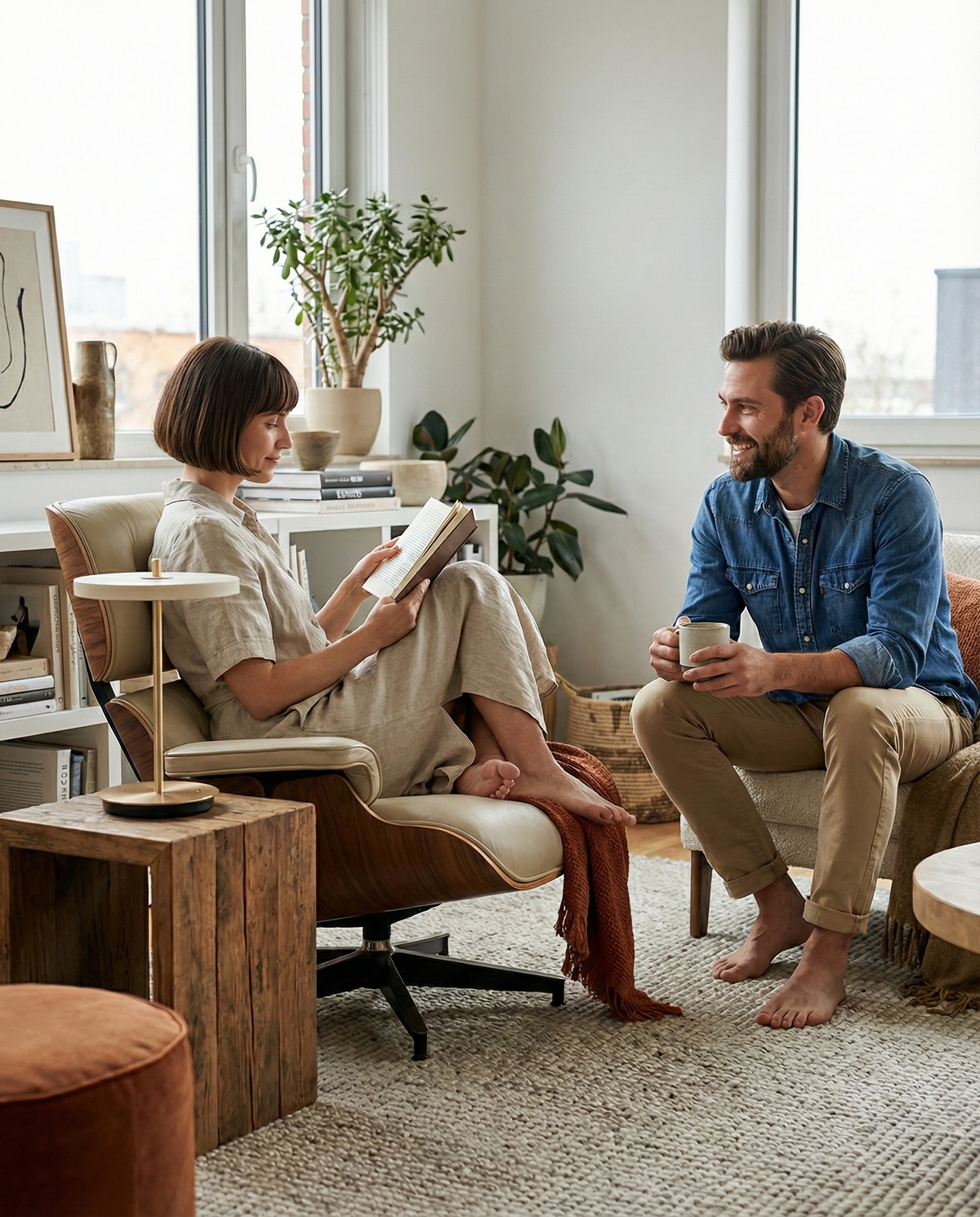 SKEN — Lampe de Table Sans Fil Rechargeable Design